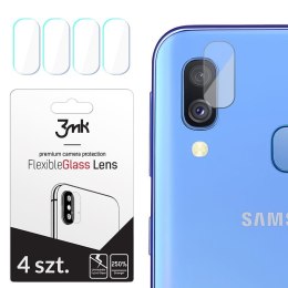 3MK Szkło hybrydowe FlexibleGlass Lens Samsung A40 A405 na obiektyw aparatu 4 szt