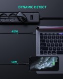 AUKEY PA-B3 Omnia GaN ładowarka sieciowa 2xUSB Power Delivery (1xUSB A+1xUSB C) 65W 5.4A