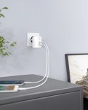 Anker Ładowarka PowerPort PD+2 18W USB-C + 15W USB-A EU White