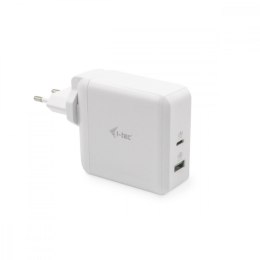 I-tec USB-C Travel Charger 60W + USB-A Port 18W