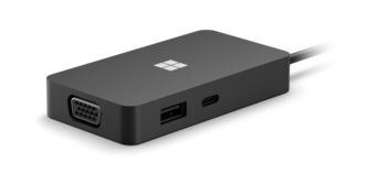 Microsoft USB-C Travel Hub Commercial Black 1E4-00003