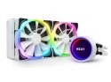 NZXT Chłodzenie wodne Kraken X53 white 240mm RGB podświetlane wentylatory i pompa