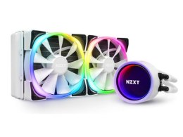 NZXT Chłodzenie wodne Kraken X53 white 240mm RGB podświetlane wentylatory i pompa