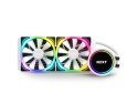 NZXT Chłodzenie wodne Kraken X53 white 240mm RGB podświetlane wentylatory i pompa