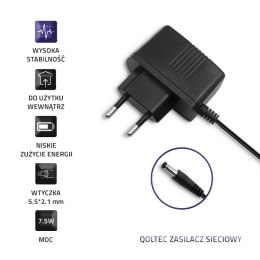 Qoltec Zasilacz wtyczkowy 7.5W | 7.5V | 1A | 5.5*2.1