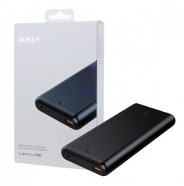 AUKEY PB-XD26 Black ultraszybki Power Bank | 26800 mAh | 2xUSB | 6A | Quick Charge 3.0 | Power Delivery | kabel USB-C