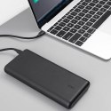 AUKEY PB-XD26 Black ultraszybki Power Bank | 26800 mAh | 2xUSB | 6A | Quick Charge 3.0 | Power Delivery | kabel USB-C