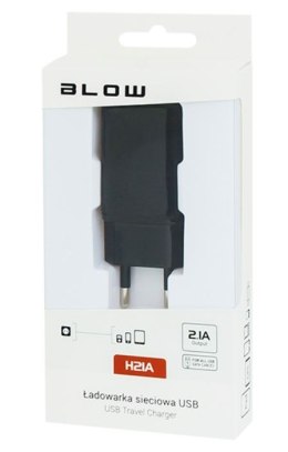 BLOW Ładowarka sieciowa 2,1A H21A BLACK