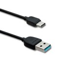 Qoltec Kabel USB typ C | USB 2.0 A | 1.2m | ultra szybki przesył danych