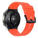 Pasek silikonowy do Huawei Watch GT 2/3/4/2 Pro/3 Pro/4 Pro/GT 2e 46mm - pomarańczowy