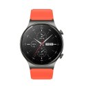 Pasek silikonowy do Huawei Watch GT 2/3/4/2 Pro/3 Pro/4 Pro/GT 2e 46mm - pomarańczowy