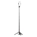 Selfie stick WC1Y2S teleskopowy tripod 1.3m ze stopu aluminium z uchwytem na telefon - czarny