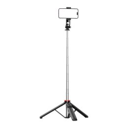 Selfie stick WC1Y3S teleskopowy tripod 1.3m z uchwytem na telefon - czarny