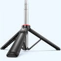 Selfie stick WC1Y3S teleskopowy tripod 1.3m z uchwytem na telefon - czarny