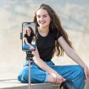 Selfie stick WC1Y3S teleskopowy tripod 1.3m z uchwytem na telefon - czarny