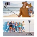 Selfie stick WC1Y3S teleskopowy tripod 1.3m z uchwytem na telefon - czarny