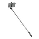 Selfie stick WHS1Y teleskopowy tripod 1m z uchwytem na telefon - czarny