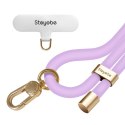 Smycz silikonowa Stoyobe Phone Lanyard do telefonu - fioletowy