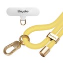 Smycz silikonowa Stoyobe Phone Lanyard do telefonu - żółta