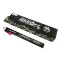 Akumulator Gens Ace 25C 1200mAh 3S1P 11.1V Airsoft Gun Lipo z konektorem T Plug Long size