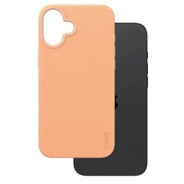 Etui CARE by PanzerGlass Fashion Case z MagSafe na iPhone 16 Plus - pomarańczowe