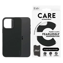 Etui CARE by PanzerGlass Fashion Case z MagSafe na iPhone 16 Pro Max - czarne