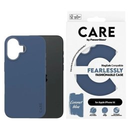 Etui CARE by PanzerGlass Fashion Case z MagSafe na iPhone 16 - niebieskie