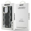 Etui DKNY Checkered Pattern Magsafe na iPhone 16 Pro Max - czarne