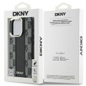 Etui DKNY Checkered Pattern Magsafe na iPhone 16 Pro - czarne