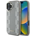 Etui DKNY Checkered Pattern Magsafe na iPhone 16 - beżowe