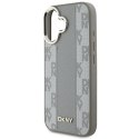 Etui DKNY Checkered Pattern Magsafe na iPhone 16 - beżowe