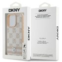 Etui DKNY Checkered Pattern & Printed Stripes na iPhone 16 Pro Max - różowe