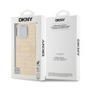 Etui DKNY Repeat Texture Pattern With Stripe na iPhone 16 Pro Max - różowe