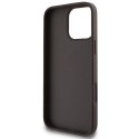 Etui Guess 4G Classic na iPhone 16 Pro Max - brązowe