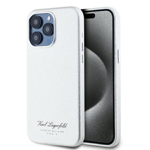 Etui Karl Lagerfeld Hotel RSG na iPhone 16 Pro Max - szare