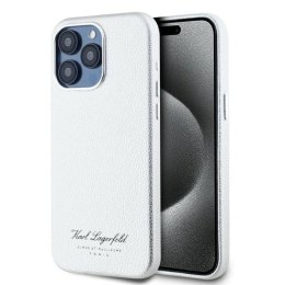 Etui Karl Lagerfeld Hotel RSG na iPhone 16 Pro - szare