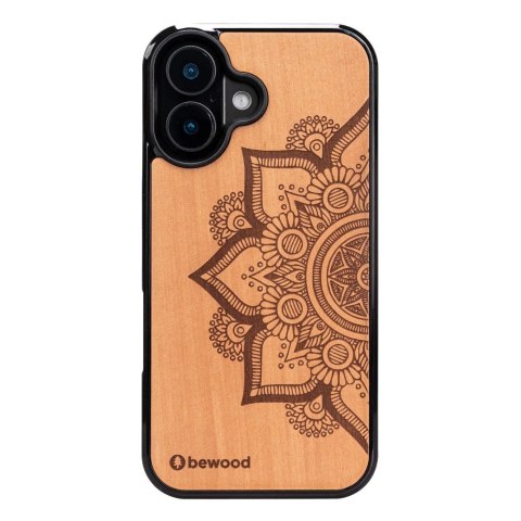 Drewniane Etui Bewood do iPhone 16 MANDALA JABŁOŃ