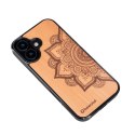 Drewniane Etui Bewood do iPhone 16 MANDALA JABŁOŃ