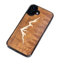 Drewniane Etui Bewood do iPhone 16 Plus GÓRY IMBUIA