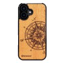 Drewniane Etui Bewood do iPhone 16 TRAVELER MERBAU