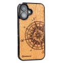 Drewniane Etui Bewood do iPhone 16 TRAVELER MERBAU