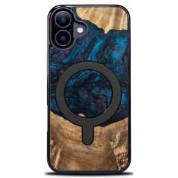 Etui Bewood Unique do iPhone 16 - Planets - Neptun z MagSafe