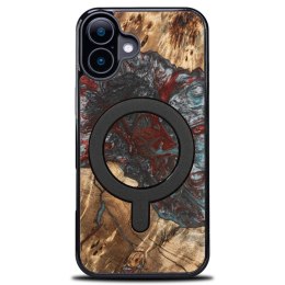 Etui Bewood Unique do iPhone 16 - Planets - Pluton z MagSafe