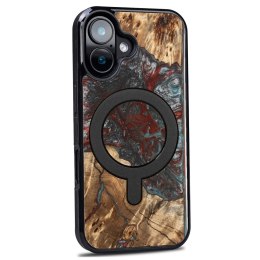 Etui Bewood Unique do iPhone 16 - Planets - Pluton z MagSafe