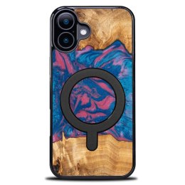 Etui Bewood Unique do iPhone 16 Plus - Neons - Vegas z MagSafe