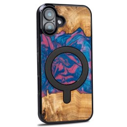 Etui Bewood Unique do iPhone 16 Plus - Neons - Vegas z MagSafe