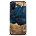 Etui Bewood Unique do iPhone 16 Plus - Planets - Neptun