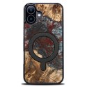 Etui Bewood Unique do iPhone 16 Plus - Planets - Pluton z MagSafe