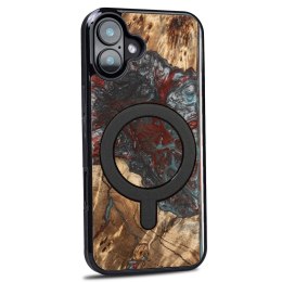 Etui Bewood Unique do iPhone 16 Plus - Planets - Pluton z MagSafe