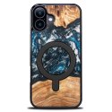 Etui Bewood Unique do iPhone 16 Plus - Planets - Ziemia z MagSafe